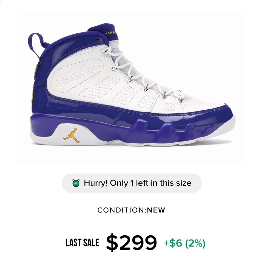 Jordan retro Kobe Bryant PE SIZE 5.5 in men